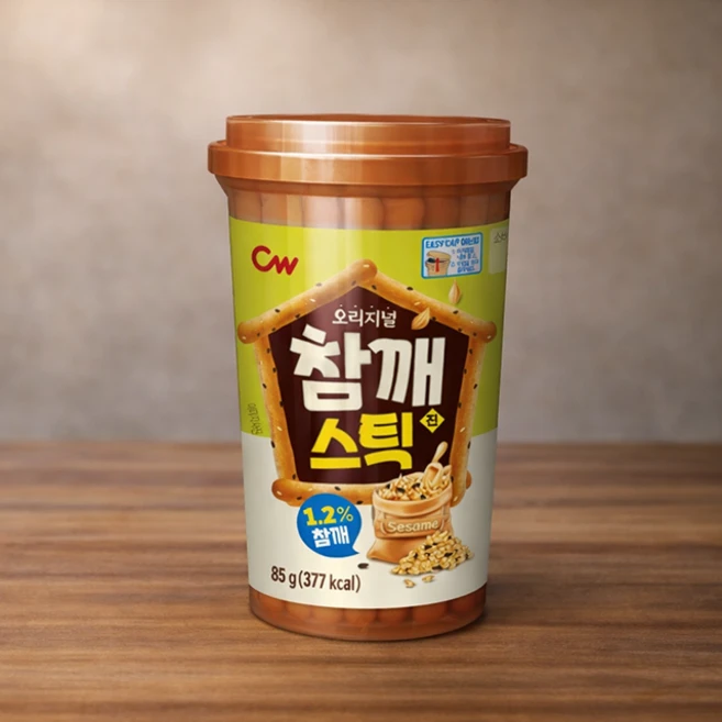 EVERYBAO 오리지널 참깨스틱 아기간식 옛날과자, 1, 85g - 쿠팡