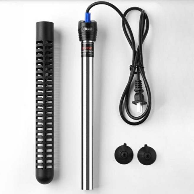 수조 냉각기 어항 쿨러 조절 수족관 쿨링봉 온도, 25W 스테인리스