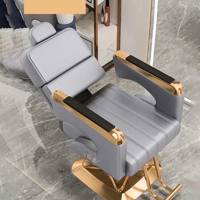 회전식 유압 리프트 의자 이발소용 새로운 맞춤형 가구 미용실 360도 ° 2022, 08 Style-12