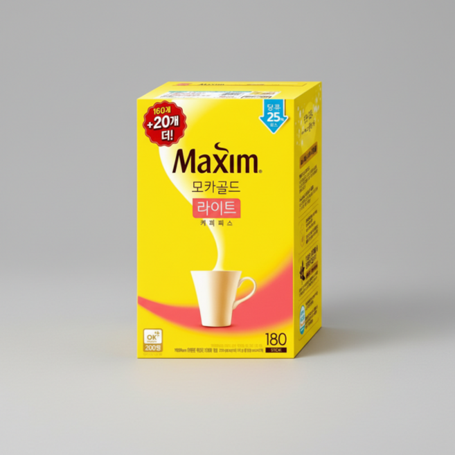 맥심 모카골드 라이트 커피믹스, 11.8g, 180개입, 1개