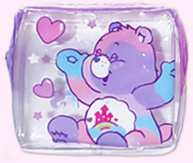 케어베어 투명파우치 3종 / 미니파우치 화장품파우치 가방 PVC파우치 비치 투명