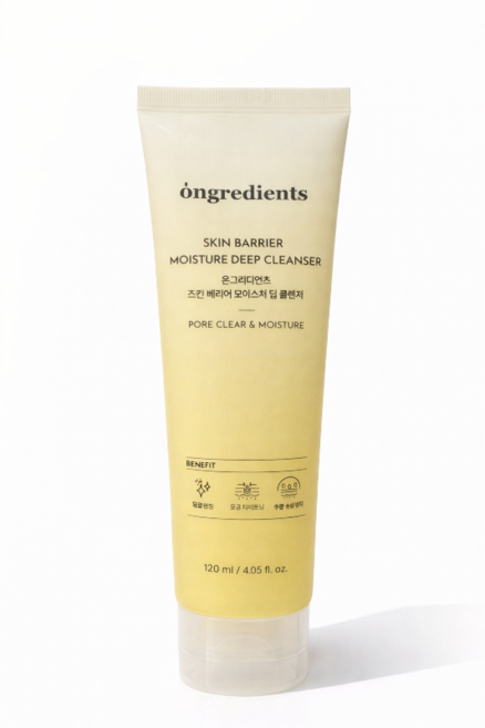 ongredients 溫和調理保濕潔面乳, 1個, 120ml
