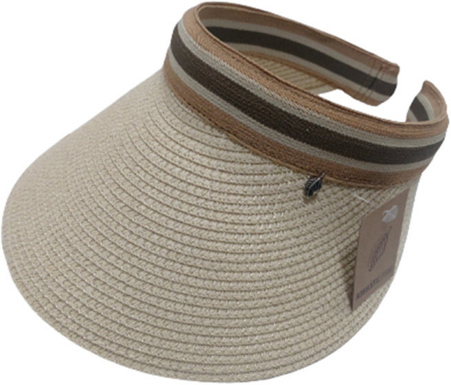 밀집 밀짚 모자 여성 넓은 챙 모자 봄 여름 엄마 라피아햇 중년 와이드