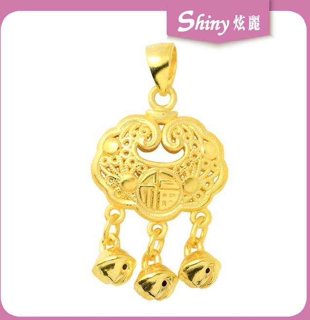 【炫麗】黃金墜子 黃金硬金彌月墜子 0.42錢 兒童墜子 黃金兒童墜子 彌月禮 送禮 節日禮物 0128