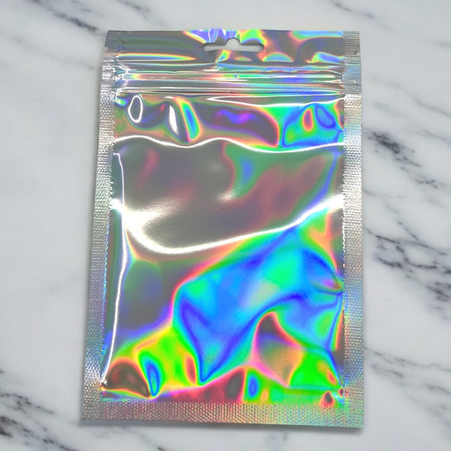 홀로그램 지퍼백 10x15 100P 포카포장, 1개, 100