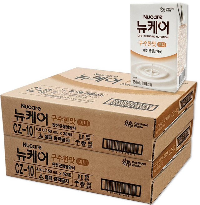 뉴케어구수한맛 추천 TOP10 — 뉴케어 완전 균형영양식 구수한맛 미니, 150ml, 6