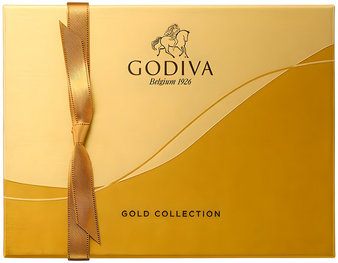 고디바 클래식 골드 컬렉션 초콜릿 12종 세트, 102g, 1세트