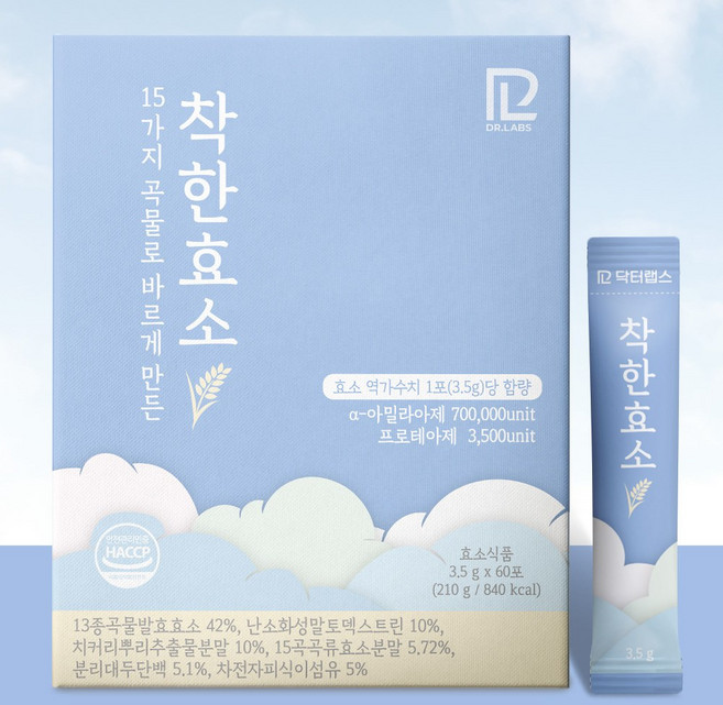 닥터랩스 착한효소, 60회분, 1개