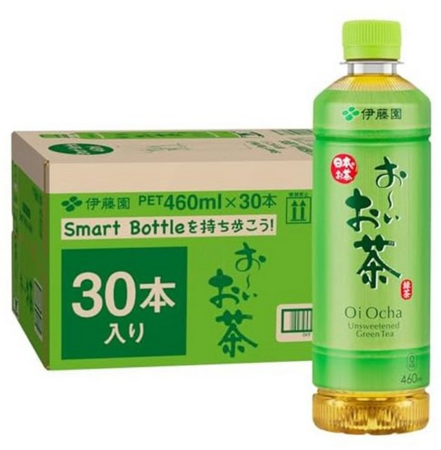 이토엔 오이차 녹차 460ml×30개 스마트보틀, 460ml
