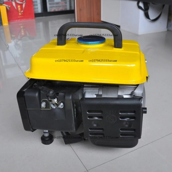 업그레이드 220V 750W EU 소형 발전기 미니 발전기 미니 휴대용 가정용 저소음 수동 발전기, 1