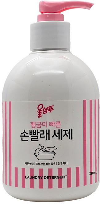 울샴푸 손빨래 세제 본품, 380ml, 1개