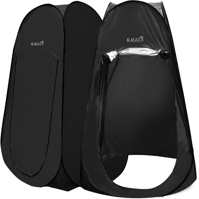 캠프21 원터치 간이 탈의실 블랙, 1개