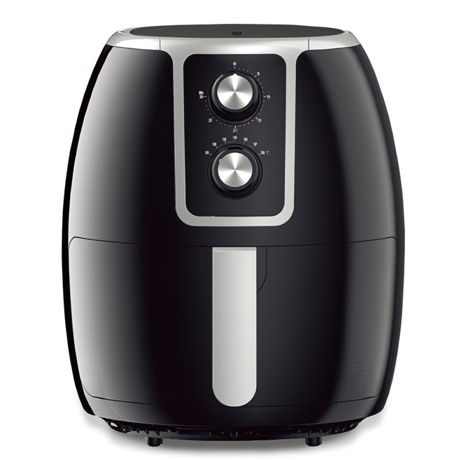 키친아트 대용량 에어프라이어 4L, KSJ-LQ370, 블랙