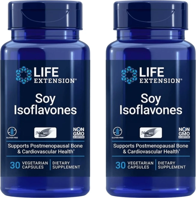 라이프익스텐션 소이 이소플라본 30캡슐 2개, 30정 - 쿠팡