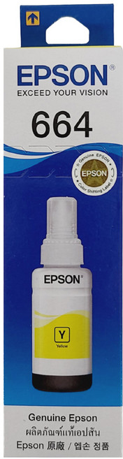 엡손 정품 잉크 T664 T774 정품잉크, 정품_T664 노랑, 1개