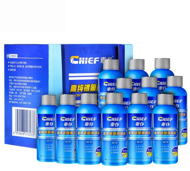 CHIEF 車仆 鍍膜雨刷精, 1個, 鍍膜雨刷精60毫升【6 瓶】, 60ml