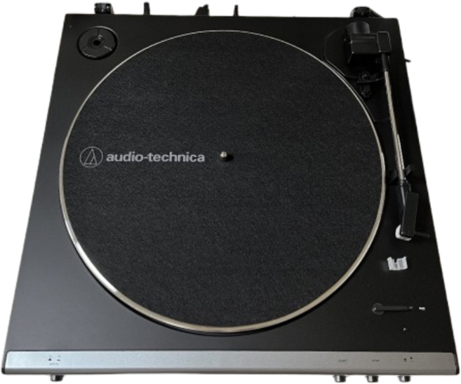 오디오테크니카 자동 벨트 드라이브 턴테이블, AT-LP60X(건메탈)