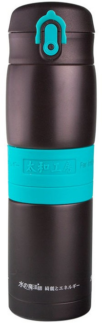 太和工房 SUS316 不鏽鋼 保溫瓶 350ml/450ml, 黑綠色, 1個, 450L