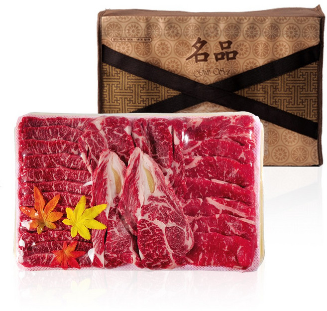 [전남생협] 한우선물세트 구이용 1kg (꽃등심500g+채끝300g+특수200g) 선물세트, 1박스