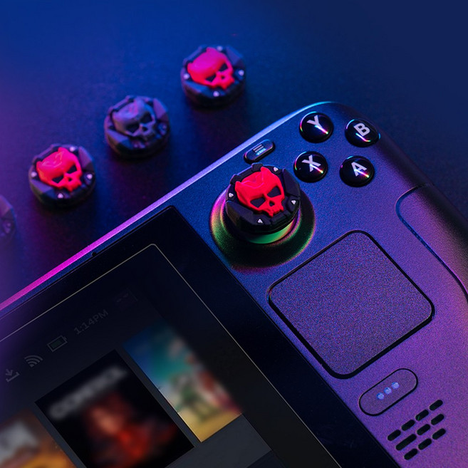 스팀덱 스틱커버 긱쉐어 본소울 ROG ALLY 호환, 1개