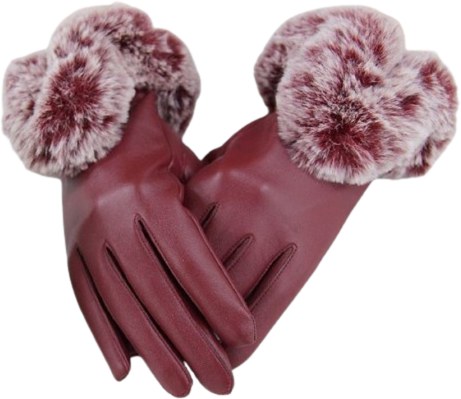 봉블리 여성 겨울 방한장갑 터치스크린 다용도 겨울장갑