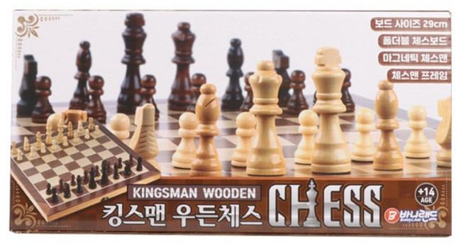 [이노아트][바니랜드] 킹스맨 우든체스(29cm), 1