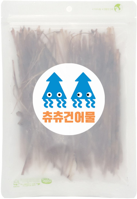 츄츄 오징어귀채 마른안주 쫄쫄이오징어귀채, 1개, 80g