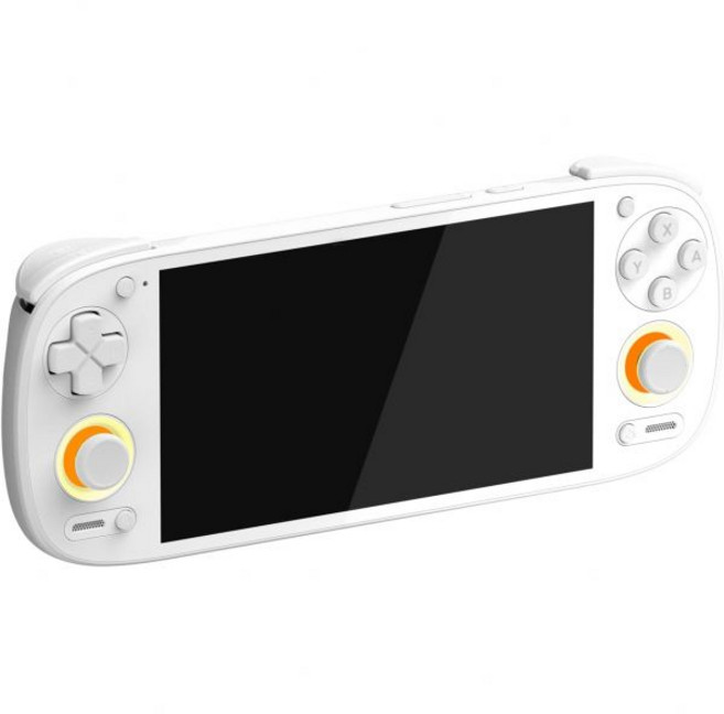 레트로이드 포켓 5 레트로 핸드헬드 게임 콘솔 8+128G 5.5인치 터치스크린 1080p 휴대용 안드로이드 게이밍 핸드헬드 아드레노 650 GPU 및 WiFi 6/BT5, White