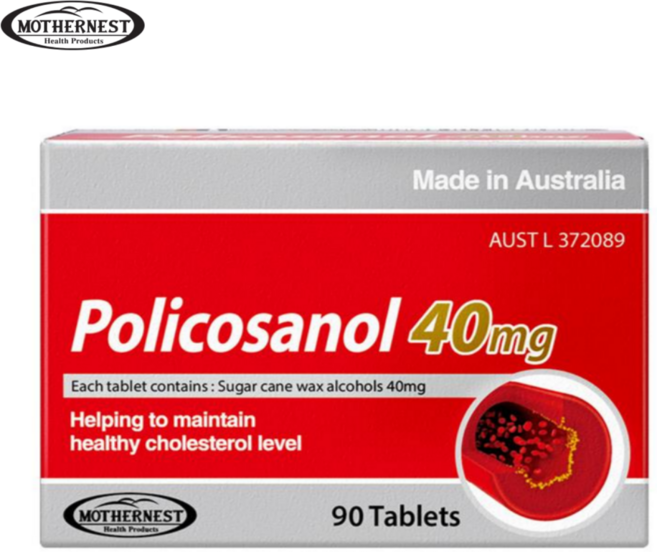 마더네스트 호주 폴리코사놀 40mg 90정 호주직구, 1개