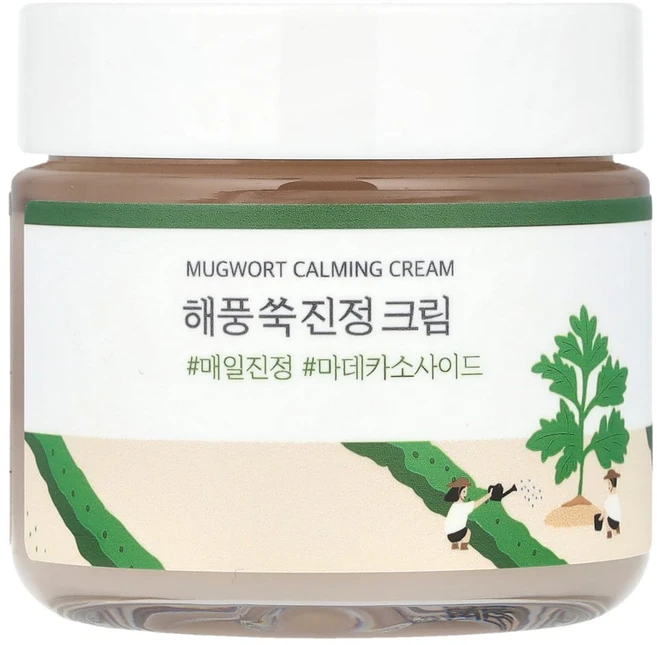 라운드랩 쑥 카밍 크림 80ml(2.70fl oz), RDB60572, 1개, 80ml - 쿠팡