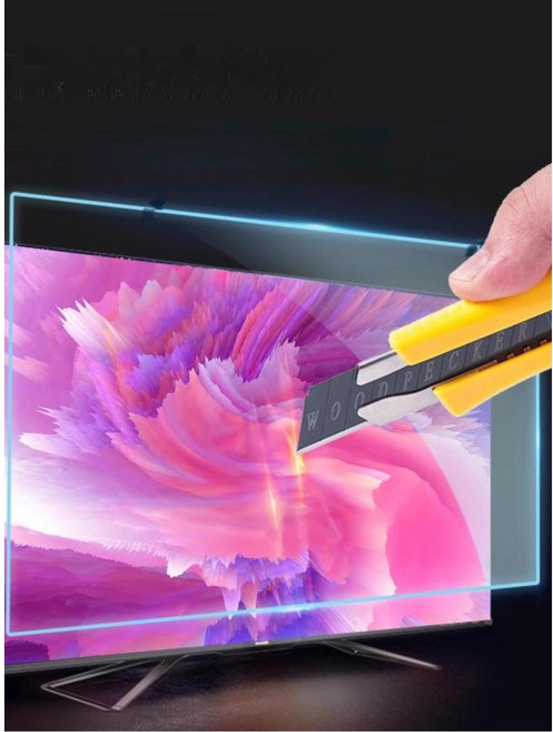 티비 화면보호기 65인치 TV 대형 스크린 액정 파손방지 1240x720 필름, 1 모두 멜빵형 설치 ❣️양면 접착 없이, 1개