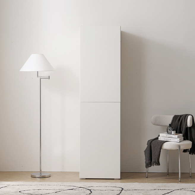 보루네오 마르체 모엔 500 시스템 옷장 BKC809C, 화이트