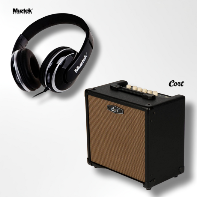 콜트 일렉기타 앰프 CM15G +헤드폰 패키지 / 입문용 연습용 소형