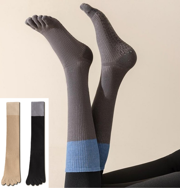 논슬립 발가락 필라테스 요가 니삭스 장목 양말