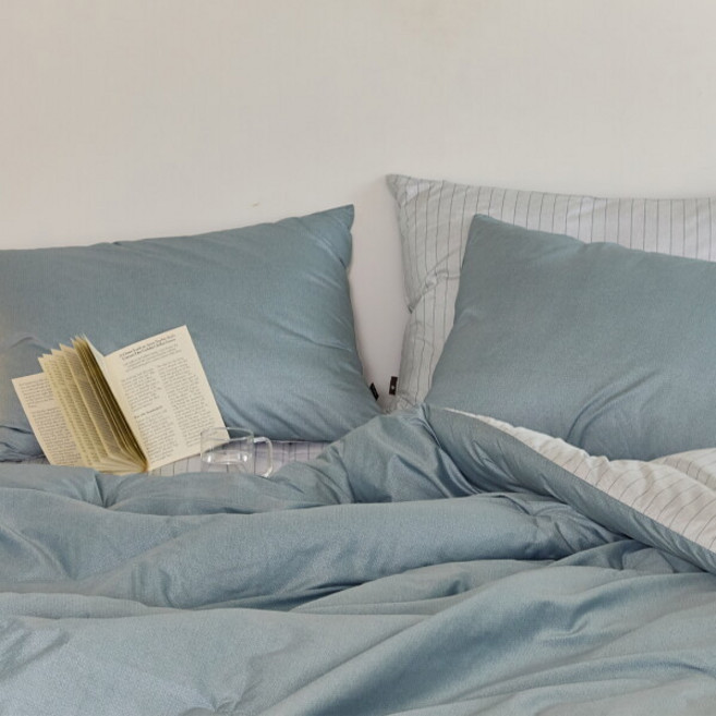 [파르페by알레르망] 듀얼 알러지케어 다운필 차렵이불 베개커버세트 Q, 브라운, 상세 설명 참조