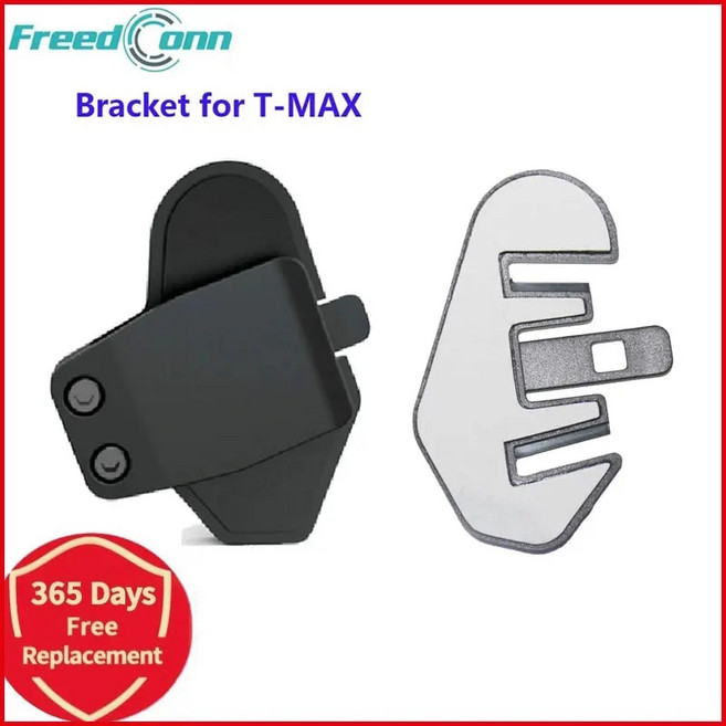 T 2 헤드셋 인터콤 개 클램프 마운트 Pro Freedconn-Tmax Max 오토바이 베이스 접착 액세서리 클립 홀더, 3)1 Screw n 1 Sticker, 3) 1 Screw n 1 Sticker