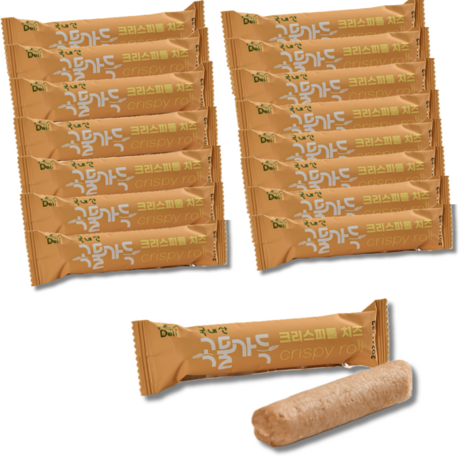 소비기한 한정수량 곡물가득 크리스피 치즈롤, 900g, 2박스