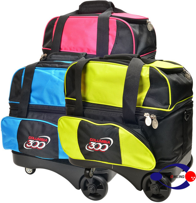 [마이볼링] 콜롬비아300 1볼롤러백 / 볼링가방 볼링용품, 그린, 1개