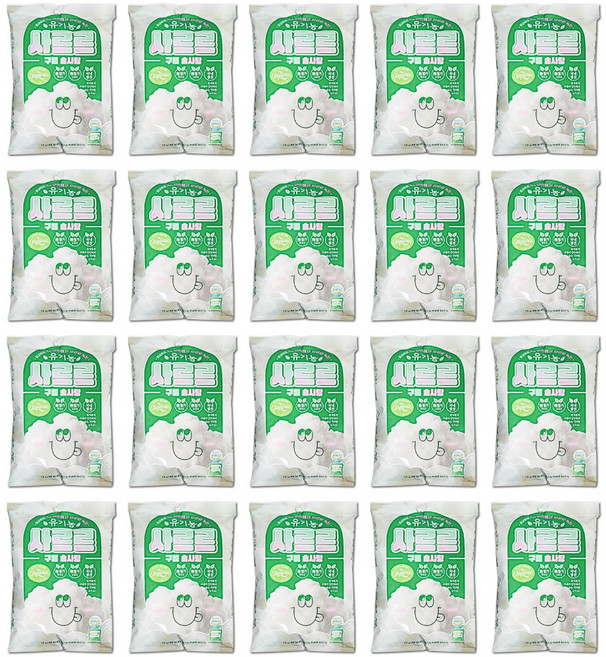 유기농 사르르 구름 솜사탕 12g, 20개