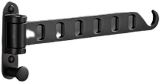 리씨상점 주방 다용도 수납 거치대, 블랙, 1개