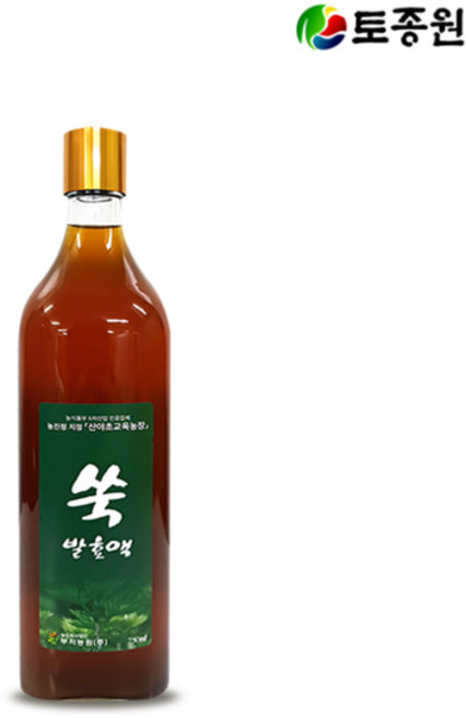 토종원 쑥 발효액 750ml 청정 산골, 1개