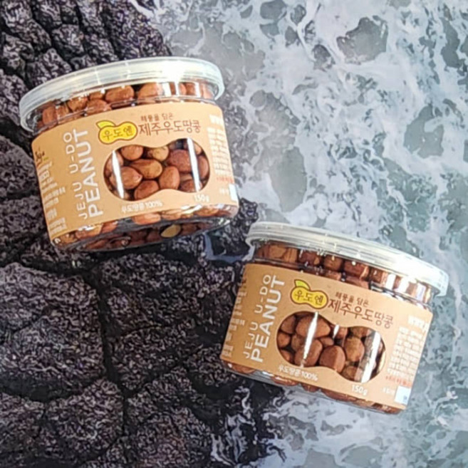 25년햇땅콩 우도볶음땅콩, 1개, 150g