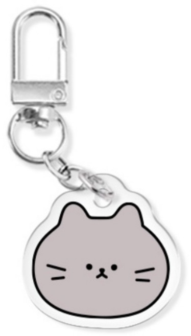 야옹이 에어팟키링 버즈키링 열쇠고리 아크릴 키링, 야옹이_러시안블루