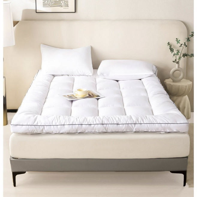 셀미닉 통세탁 사계절 토퍼, 화이트앤블랙