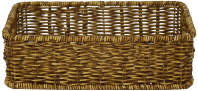 대형 다용도 천연라탄 PP 바구니 소품 바스켓 정리함 수납바구니 장난감 인형 쏠리또, 옵션9 (26x17x8cm), ., 1개