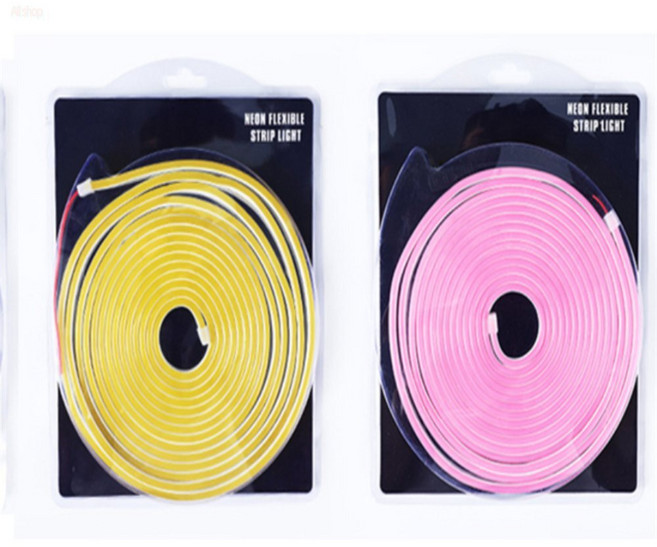 올샵 방수 면발광 LED바 줄 스트립 자동차 앰비언트 라이트, 02LED바5M-웜화이트