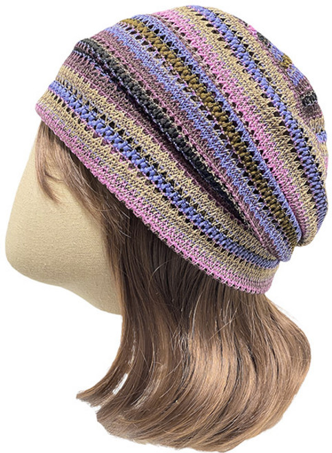 엄마짱 MDS_8488_인디안 여름망사두건 셔링모자 중년여성 비니 봄여름두건 위생두건 여성 엄마선물모자 생활복 패션모자