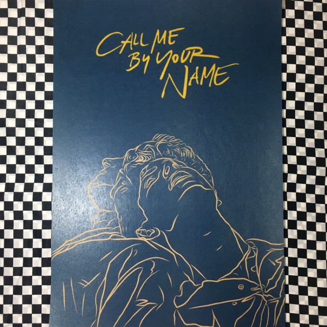老番顛 以你的名字呼喚我 Call me by your name 電影海報 裝飾畫 A4裱框用