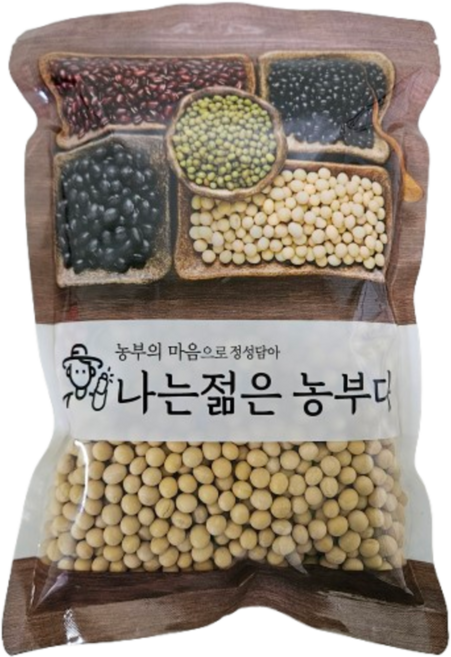 25년산 국산 백태 메주콩 두유콩, 1kg, 1개