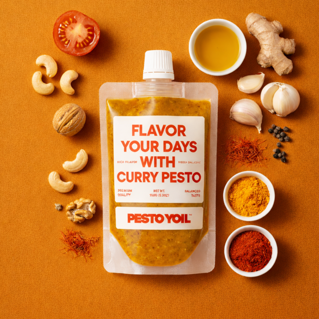 [페스토요일] 커리페스토 180g 1개